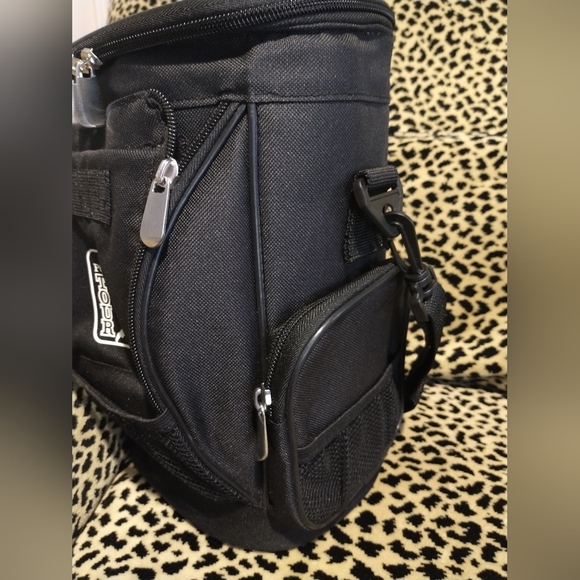 NWOT PGA Tour Golf Cooler Bag with Silver Accents 6x8x12 - Picture 4 of 14